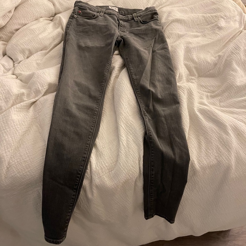 Grey skinny Hudson jeans